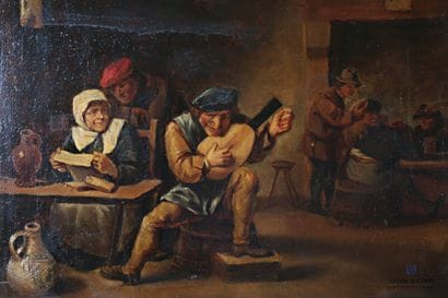 English school of the 19th century 

The...