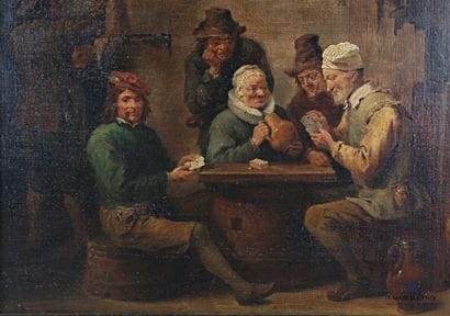 Flemish school of the 19th century 

Card...