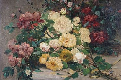 RICHARD 

Still life with a bouquet of flowers

Oil...