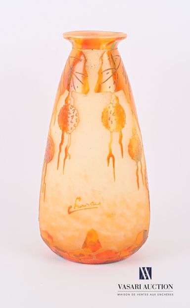 CHARDER - LE VERRE FRANÇAIS

Vase piriforme...