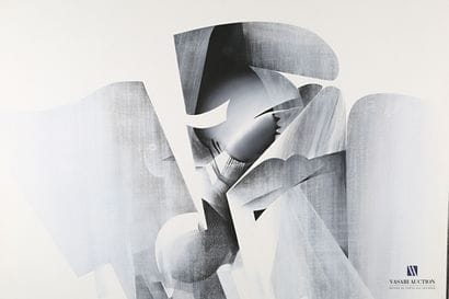 BOUILLY René (1921-2019)

Variations on Noh

Gouache...