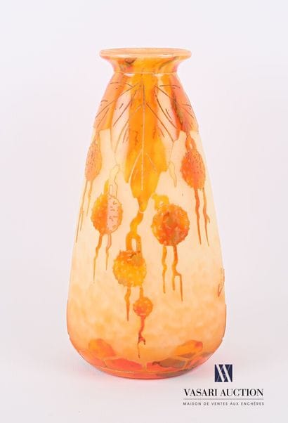 CHARDER - LE VERRE FRANÇAIS

Vase piriforme...