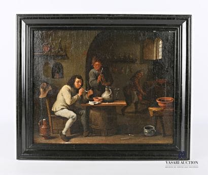 Dutch school of the XIXth century 

The pipe-smoking...