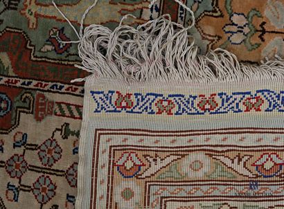 Silk carpet with ninety-nine compartments...