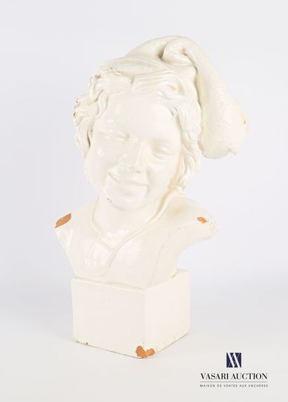 R. FARLY 

Bust of a young Neapolitan fisherman

White...