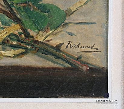 RICHARD 

Still life with a bouquet of flowers

Oil...