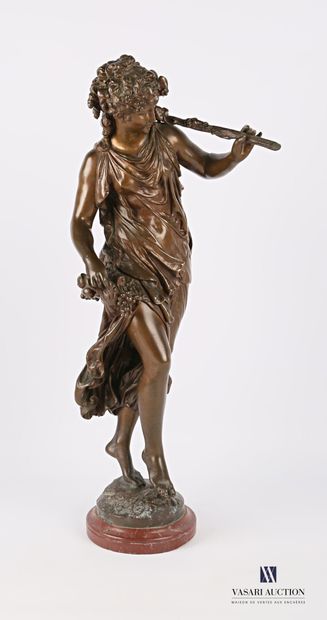 MOREAU Mathurin (1822-1912)

Mrs. Jodot 1896

Bronze...