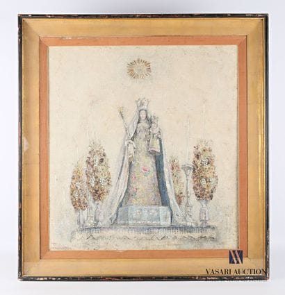 VON HUMBEECK-PIRON Marie (1888-1969)

Virgin...