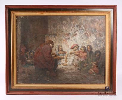 LAREE Marc-Gustave (1867-1940) 

The gypsies

Oil...