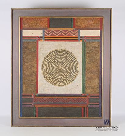 JANI (20th century)

Mandala 3

Mixed technique

Titled...