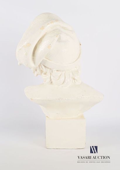 R. FARLY 

Bust of a young Neapolitan fisherman

White...