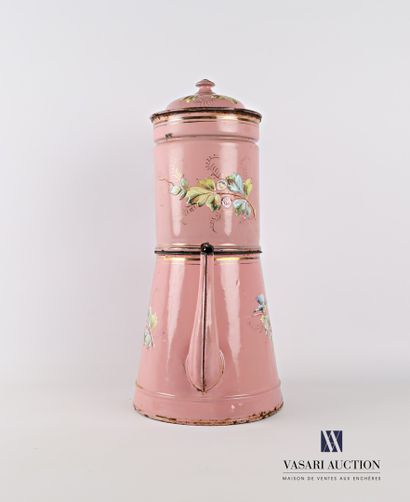 Coffee maker and its truncated cone-shaped...