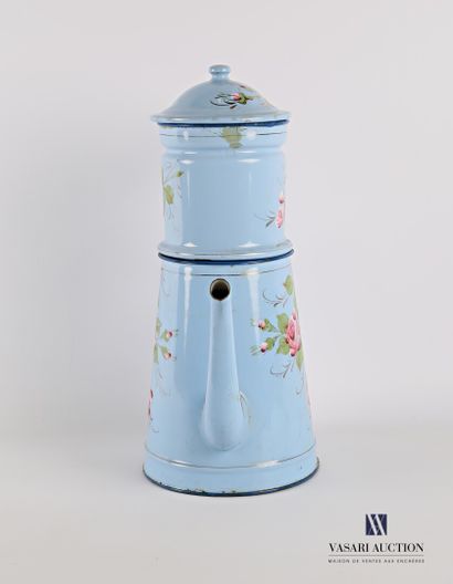 Coffee maker and its truncated cone-shaped...