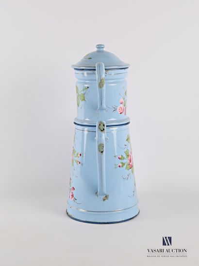 Coffee maker and its truncated cone-shaped...