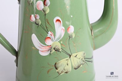 Set of four coffee pots and their truncated...