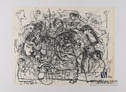 REJAS Pablo (XXème siècle)

Bouffé mort 

Encre...