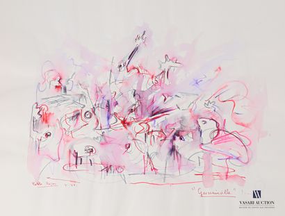 REJAS Pablo (XXème siècle)

Lot de deux dessins...