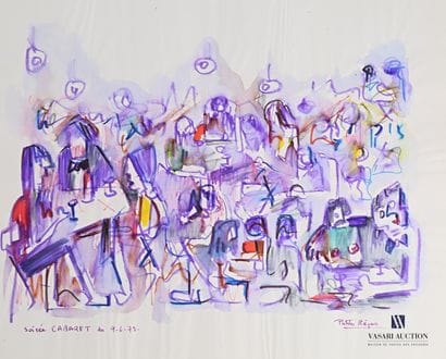 REJAS Pablo (XXème siècle)

Lot de deux dessins...