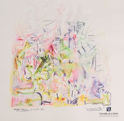 REJAS Pablo (XXème siècle)

Lot de deux dessins...