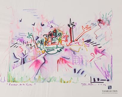 REJAS Pablo (XXème siècle)

Lot de deux dessins...