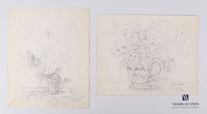 REJAS Pablo (XXème siècle)

Lot de deux dessins...