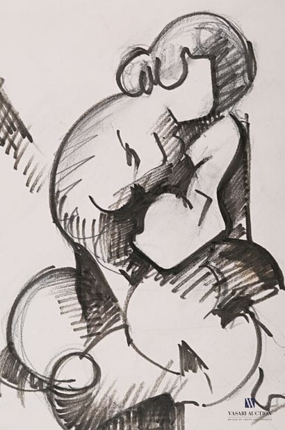 REJAS Pablo (XXème siècle)

Lot de deux dessins...