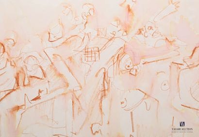 REJAS Pablo (XXème siècle)

Lot de deux dessins...