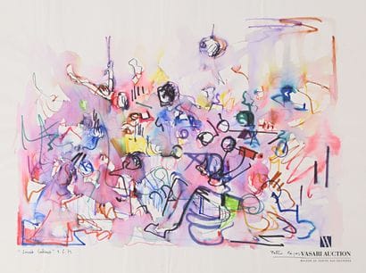 REJAS Pablo (XXème siècle)

Lot de deux dessins...