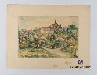 REJAS Pablo (XXème siècle)

Mon village

Aquarelle...