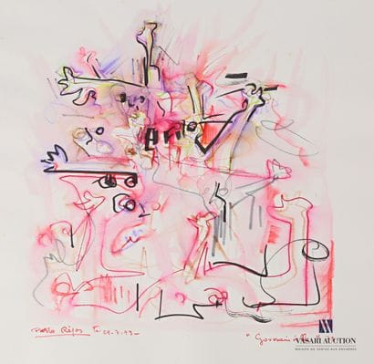 REJAS Pablo (XXème siècle)

Lot de deux dessins...