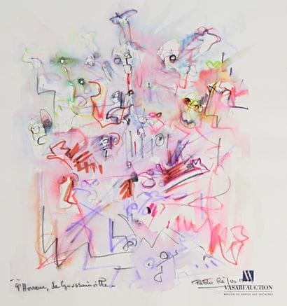 REJAS Pablo (XXème siècle)

Lot de deux dessins...