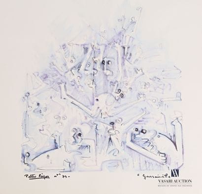 REJAS Pablo (XXème siècle)

Lot de deux dessins...