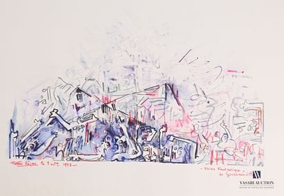 REJAS Pablo (XXème siècle)

Lot de deux dessins...