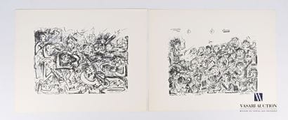 REJAS Pablo (XXème siècle)

Lot de deux dessins...