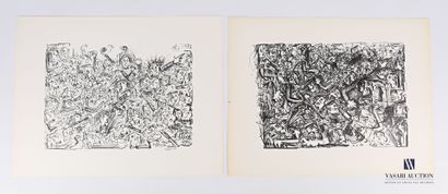 REJAS Pablo (XXème siècle)

Lot de deux dessins...
