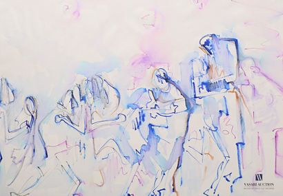 REJAS Pablo (XXème siècle)

Lot de deux dessins...