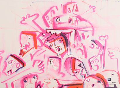 REJAS Pablo (XXème siècle)

Lot de deux dessins...