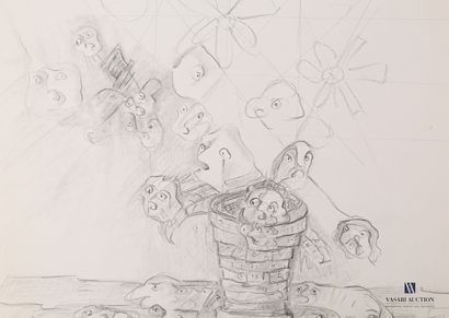 REJAS Pablo (XXème siècle)

Lot de deux dessins...