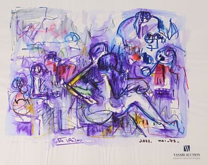 REJAS Pablo (XXème siècle)

Lot de deux dessins...
