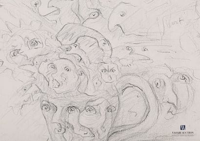 REJAS Pablo (XXème siècle)

Lot de deux dessins...