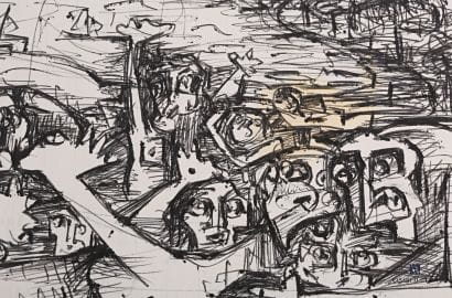 REJAS Pablo (XXème siècle)

Lot de neuf dessins...