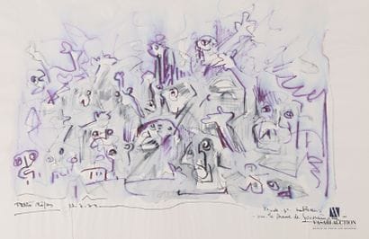 REJAS Pablo (XXème siècle)

Lot de deux dessins...