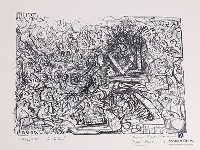 REJAS Pablo (XXème siècle)

Lot de deux dessins...