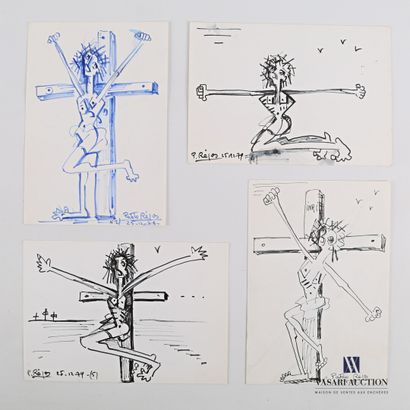 REJAS Pablo (XXème siècle)

Lot de quatre...