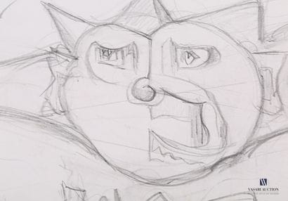 REJAS Pablo (XXème siècle)

Lot de deux dessins...