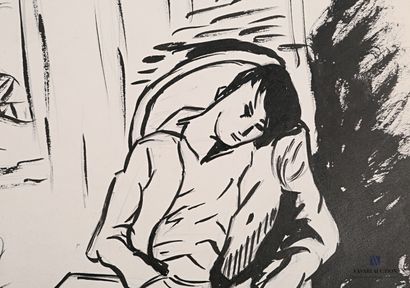 REJAS Pablo (XXème siècle)

Lot de deux dessins...