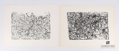 REJAS Pablo (XXème siècle)

Lot de deux dessins...