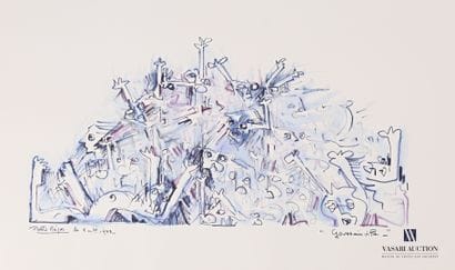 REJAS Pablo (XXème siècle)

Lot de deux dessins...