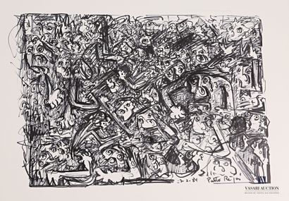 REJAS Pablo (XXème siècle)

Lot de deux dessins...
