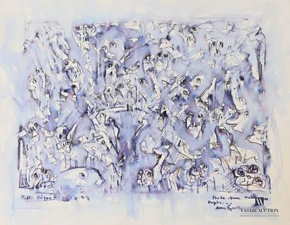 REJAS Pablo (XXème siècle)

Lot de deux dessins...